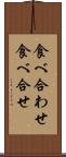 食べ合わせ Scroll