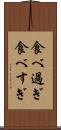 食べ過ぎ Scroll