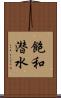飽和潜水 Scroll