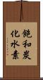 飽和炭化水素 Scroll