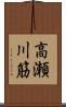 高瀬川筋 Scroll