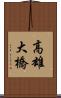 高雄大橋 Scroll