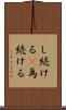 し続ける(P) Scroll