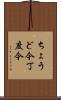 ちょうど今 Scroll