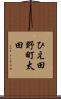 ひえ田野町太田 Scroll