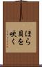 ほら貝を吹く Scroll