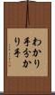 わかり手 Scroll