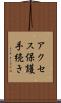 アクセス保護手続き Scroll