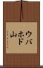ウバホド山 Scroll