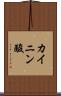 カイニン酸 Scroll