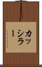 カッシラー Scroll