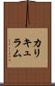 カリキュラム Scroll