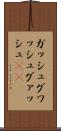 ガッシュ Scroll