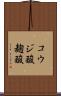 コウジ酸 Scroll