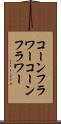 コーンフラワー Scroll