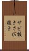 サビ抜き Scroll