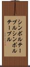 シンボルテーブル Scroll