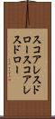 スコアレスドロー Scroll