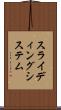 スライディング・システム Scroll