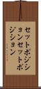 セットポジション Scroll