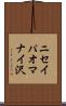 ニセイパオマナイ沢 Scroll