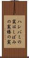 ハシバミの実 Scroll