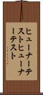 ヒューナーテスト Scroll