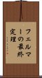フェルマーの最終定理 Scroll