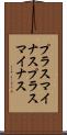 プラスマイナス Scroll