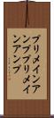 プリメインアンプ Scroll