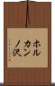 ホルカンノ沢 Scroll