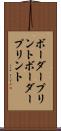 ボーダープリント Scroll
