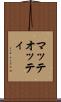 マッテオッティ Scroll