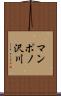 マンポノ沢川 Scroll