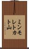 ミンモレトカト山 Scroll