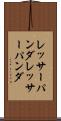 レッサーパンダ Scroll