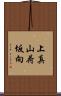 上真山荷坂向 Scroll