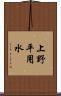 上野平用水 Scroll