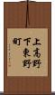 上高野下東野町 Scroll