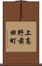 上高野前田町 Scroll
