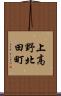 上高野北田町 Scroll