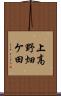 上高野畑ケ田 Scroll