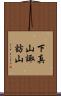 下真山諏訪山 Scroll
