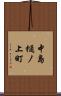 中島樋ノ上町 Scroll