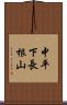 中平下長根山 Scroll