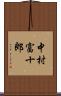 中村富十郎 Scroll