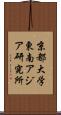 京都大学東南アジア研究所 Scroll