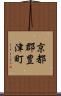 京都郡豊津町 Scroll