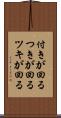 付きが回る Scroll