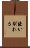 使い馴れる Scroll